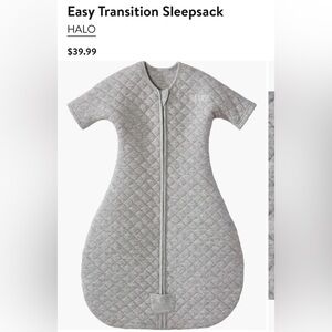 Halo Sleep Sack Baby medium 6-9m Easy Transition
